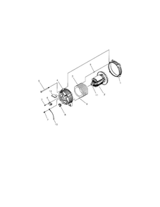 Alternator Diagram and Parts List for 030252  Briggs and Stratton Generator